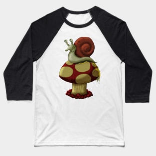 Escargot du champignon Baseball T-Shirt